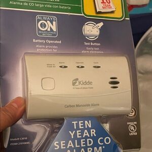 Kidde White Carbon Monoxide Detector